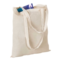 Beige Colour Cotton Shopping Bags