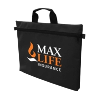 Document Bag - Black Colour