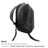 Dorniel Design Leather Backpack
