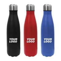 Black Colour Stainless Steel Travel Bottle