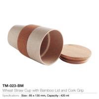 Travel Cup with Bamboo Lid