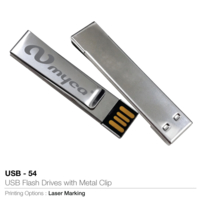 Metal Clip USB Flash Drive