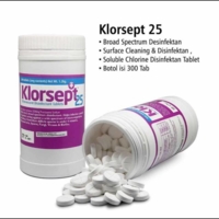 Klorsept 25 Effervescent Disinfectant Tablets 300 pcs