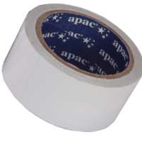 APAC Double Sided Tape 48mm x 20y x 24 Rolls Per Ctn