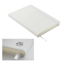 Blue Colour A5 Size Anti-Bacterial PU Notebook