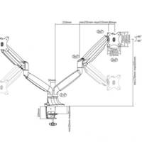 Monitor Arm: Desk Mount Arm