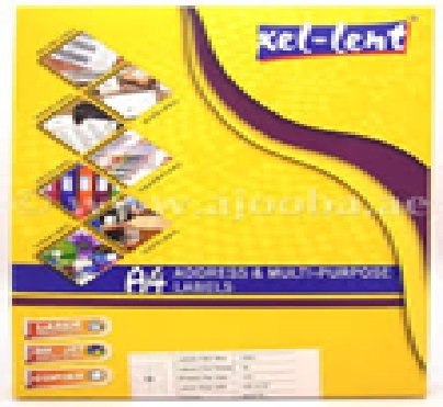 XEL-LENT - Multi Purpose Label -21 per page - 100 sheets per pack  - self adhesive -  label size 70 x 42.4 mm