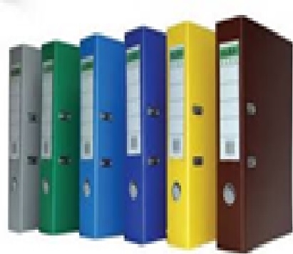 ALBA RADO - Box Files - Lever Arch (with plastic label protector/holder)